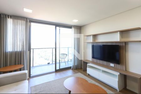 Sala de apartamento para alugar com 1 quarto, 57m² em Pinheiros, São Paulo