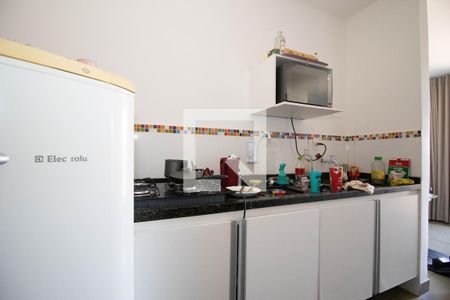 Sala/Cozinha de kitnet/studio para alugar com 1 quarto, 35m² em Guará Ii, Brasília