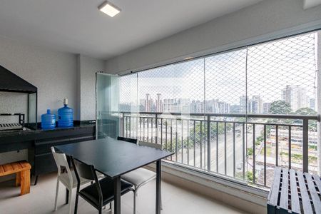 Varanda de apartamento para alugar com 2 quartos, 68m² em Jardim Caravelas, São Paulo