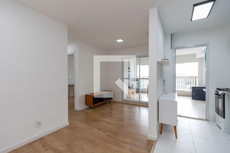 Sala de apartamento para alugar com 2 quartos, 68m² em Jardim Caravelas, São Paulo