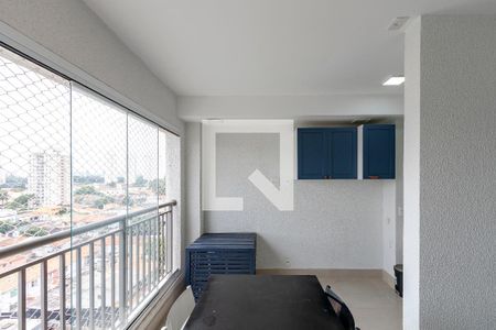 Varanda de apartamento para alugar com 2 quartos, 68m² em Jardim Caravelas, São Paulo