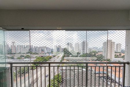 Varanda de apartamento para alugar com 2 quartos, 68m² em Jardim Caravelas, São Paulo