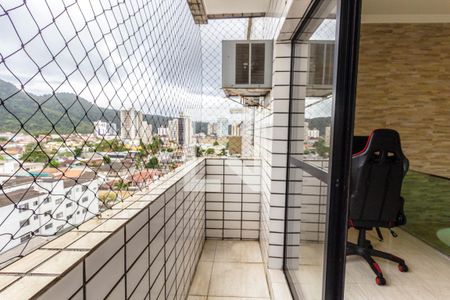 Varanda da Sala de apartamento para alugar com 3 quartos, 210m² em Canto do Forte, Praia Grande