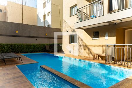 Piscina de kitnet/studio para alugar com 1 quarto, 28m² em Sé, São Paulo