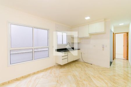 Sala/Cozinha de apartamento para alugar com 1 quarto, 36m² em Jardim Vila Formosa, São Paulo