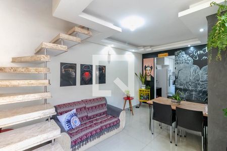 Sala de apartamento à venda com 2 quartos, 100m² em Vila Magnesita, Belo Horizonte
