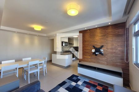 Sala de estar/jantar de apartamento para alugar com 2 quartos, 74m² em Aclimação, São Paulo