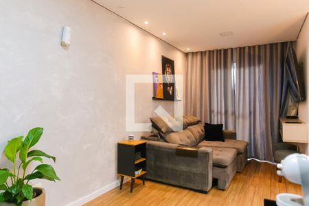 Sala de apartamento à venda com 2 quartos, 90m² em Vila Alto de Santo André, Santo André