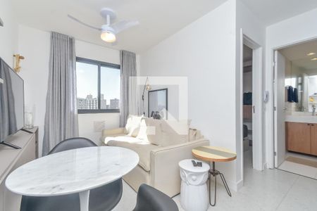 Sala de apartamento para alugar com 1 quarto, 30m² em Bela Vista, São Paulo