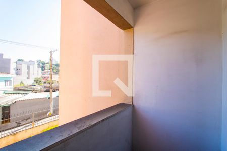 Varanda da sala de apartamento para alugar com 2 quartos, 64m² em Vila Eldizia, Santo André