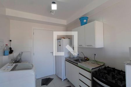 Sala e Cozinha Integrada de apartamento para alugar com 1 quarto, 29m² em Vila Ré, São Paulo