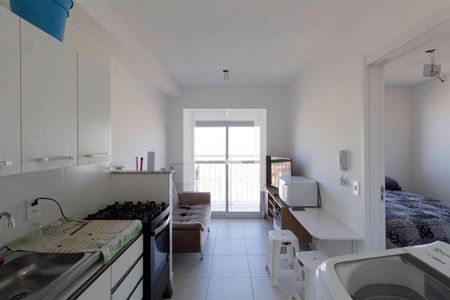 Sala e Cozinha Integrada de apartamento para alugar com 1 quarto, 29m² em Vila Ré, São Paulo