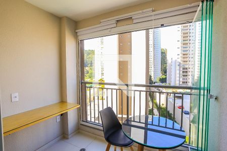 Varanda de apartamento para alugar com 1 quarto, 25m² em Vila Andrade, São Paulo