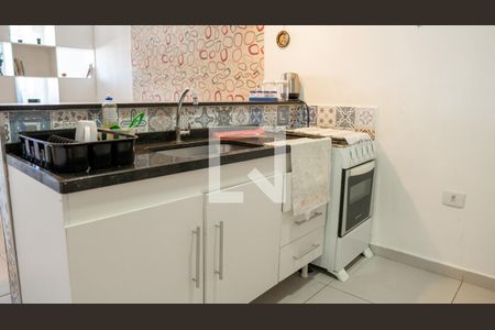 Sala/Cozinha de apartamento à venda com 1 quarto, 42m² em República, São Paulo