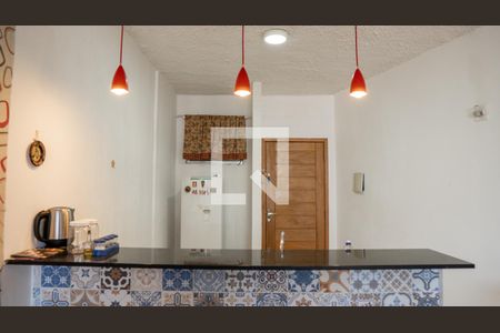 Sala/Cozinha de apartamento à venda com 1 quarto, 42m² em República, São Paulo