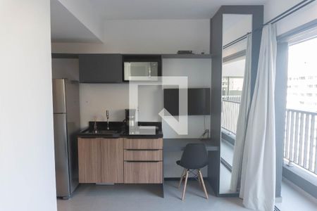 Studio de kitnet/studio para alugar com 1 quarto, 22m² em República, São Paulo