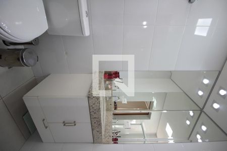 Banheiro da Suite de apartamento à venda com 3 quartos, 140m² em São João Batista, Belo Horizonte