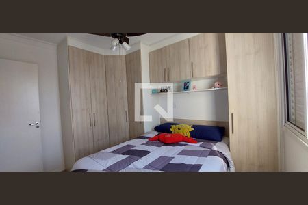 Quarto 1 suíte de apartamento para alugar com 2 quartos, 54m² em Vila Leopoldina, Santo André