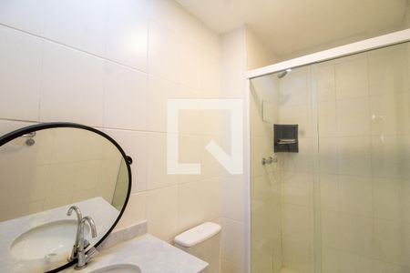 Banheiro da Suíte de apartamento para alugar com 2 quartos, 58m² em Picanço, Guarulhos
