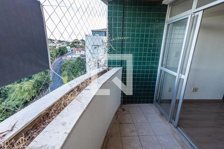 Varanda de apartamento à venda com 3 quartos, 80m² em Santa Rosa, Belo Horizonte