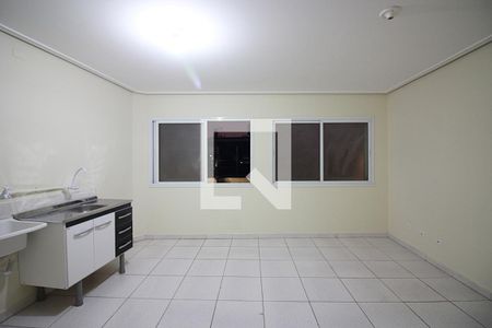 Sala/Quarto/Cozinha  de kitnet/studio para alugar com 1 quarto, 39m² em Nova Petrópolis, São Bernardo do Campo