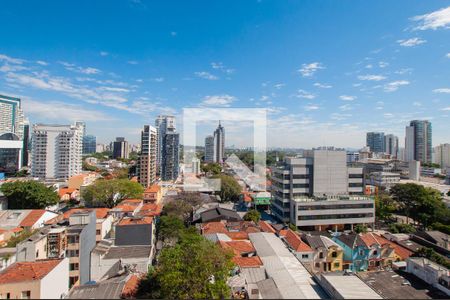 Vista da Varanda de kitnet/studio para alugar com 1 quarto, 28m² em Pinheiros, São Paulo