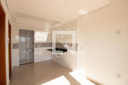 Sala-Cozinha de apartamento à venda com 2 quartos, 40m² em Cidade Patriarca, São Paulo