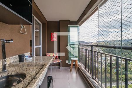 Varanda Gourmet de apartamento à venda com 2 quartos, 82m² em Empresarial 18 do Forte, Barueri