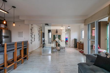 Sala de apartamento à venda com 2 quartos, 82m² em Empresarial 18 do Forte, Barueri
