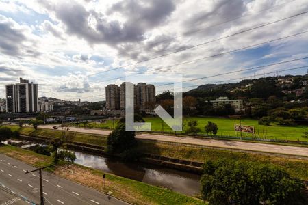 Vista da Suíte de apartamento à venda com 1 quarto, 107m² em Jardim Botânico, Porto Alegre