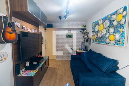 Sala de apartamento à venda com 2 quartos, 50m² em Vila Guarani (z Sul), São Paulo