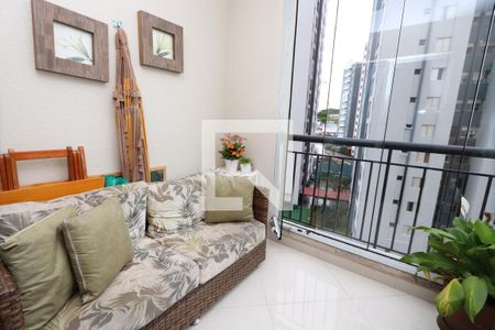 Varanda de apartamento à venda com 2 quartos, 62m² em Vila Graciosa, São Paulo