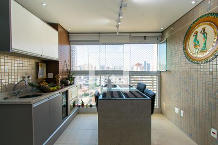 Varanda gourmet de apartamento à venda com 2 quartos, 75m² em Liberdade, São Paulo