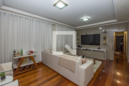 Sala de casa à venda com 6 quartos, 450m² em Havaí, Belo Horizonte