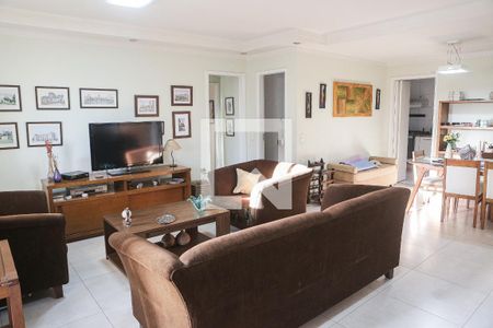 Sala de apartamento à venda com 3 quartos, 118m² em Centro, Santo André