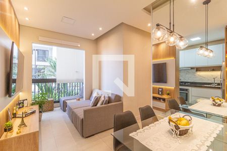 Sala de apartamento para alugar com 2 quartos, 49m² em Centro, Osasco