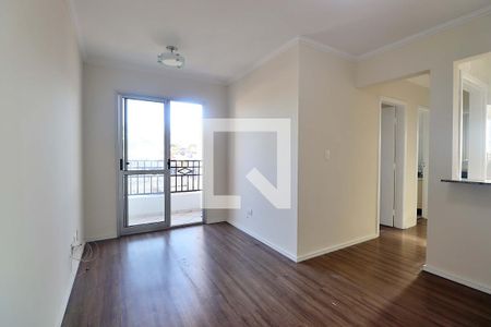 Sala de apartamento para alugar com 2 quartos, 56m² em Vila Valparaíso, Santo André