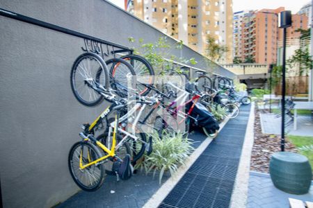 Área comum - Bicicletário de kitnet/studio à venda com 1 quarto, 27m² em Vila Nova Conceição, São Paulo