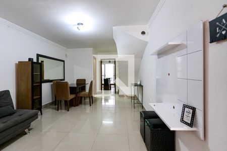 Sala de casa para alugar com 2 quartos, 85m² em Jardim Bonfiglioli, São Paulo