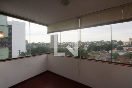 Varanda da sala de apartamento à venda com 1 quarto, 57m² em Vila Jardim, Porto Alegre