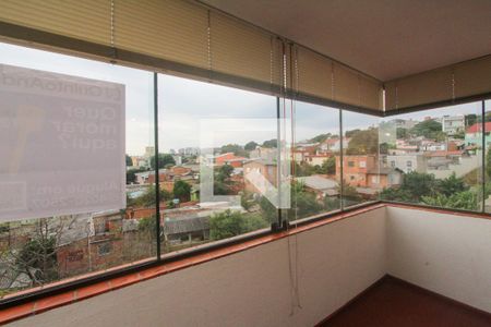 Varanda da Sala de apartamento à venda com 1 quarto, 57m² em Vila Jardim, Porto Alegre