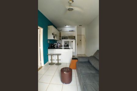 Sala/Cozinha de apartamento à venda com 1 quarto, 55m² em Itaipu, Niterói