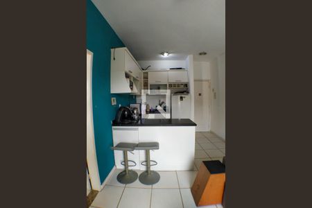 Sala/Cozinha de apartamento à venda com 1 quarto, 55m² em Itaipu, Niterói