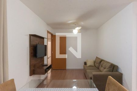 Sala de apartamento para alugar com 2 quartos, 43m² em Jardim Anton Von Zuben, Campinas