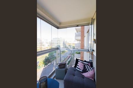 Varanda da Sala de apartamento para alugar com 2 quartos, 63m² em Jacarepaguá, Rio de Janeiro