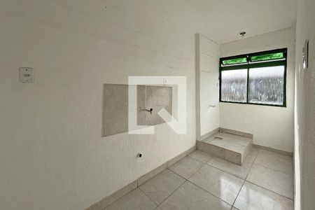 Cozinha de apartamento à venda com 1 quarto, 32m² em Aberta dos Morros, Porto Alegre