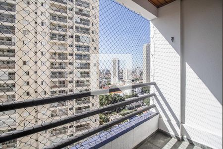 Varanda da Sala de apartamento à venda com 2 quartos, 60m² em Vila Brasilio Machado, São Paulo