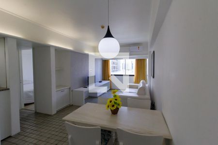 Sala de kitnet/studio para alugar com 1 quarto, 48m² em Boa Viagem, Recife