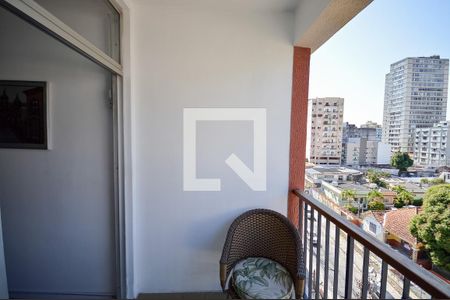 Varanda da Sala de apartamento à venda com 2 quartos, 102m² em Andaraí, Rio de Janeiro