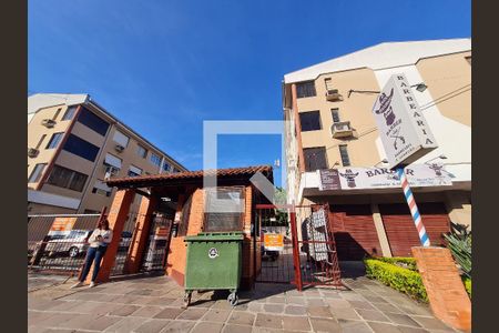 Fachada do Condomínio de apartamento à venda com 1 quarto, 51m² em Sarandi, Porto Alegre